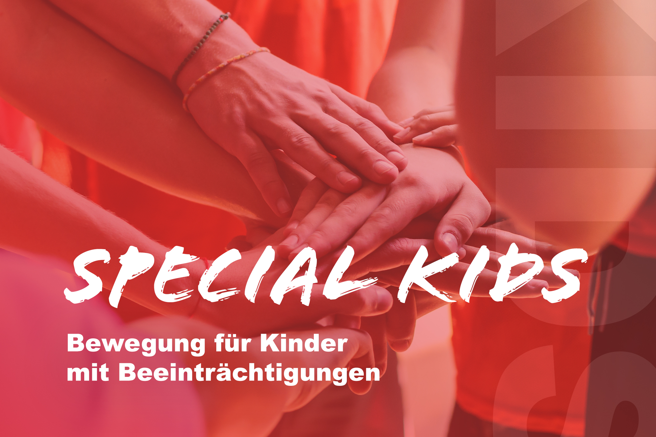 Special Kids – Bewegung für Kinder mit Beeinträchtigungen